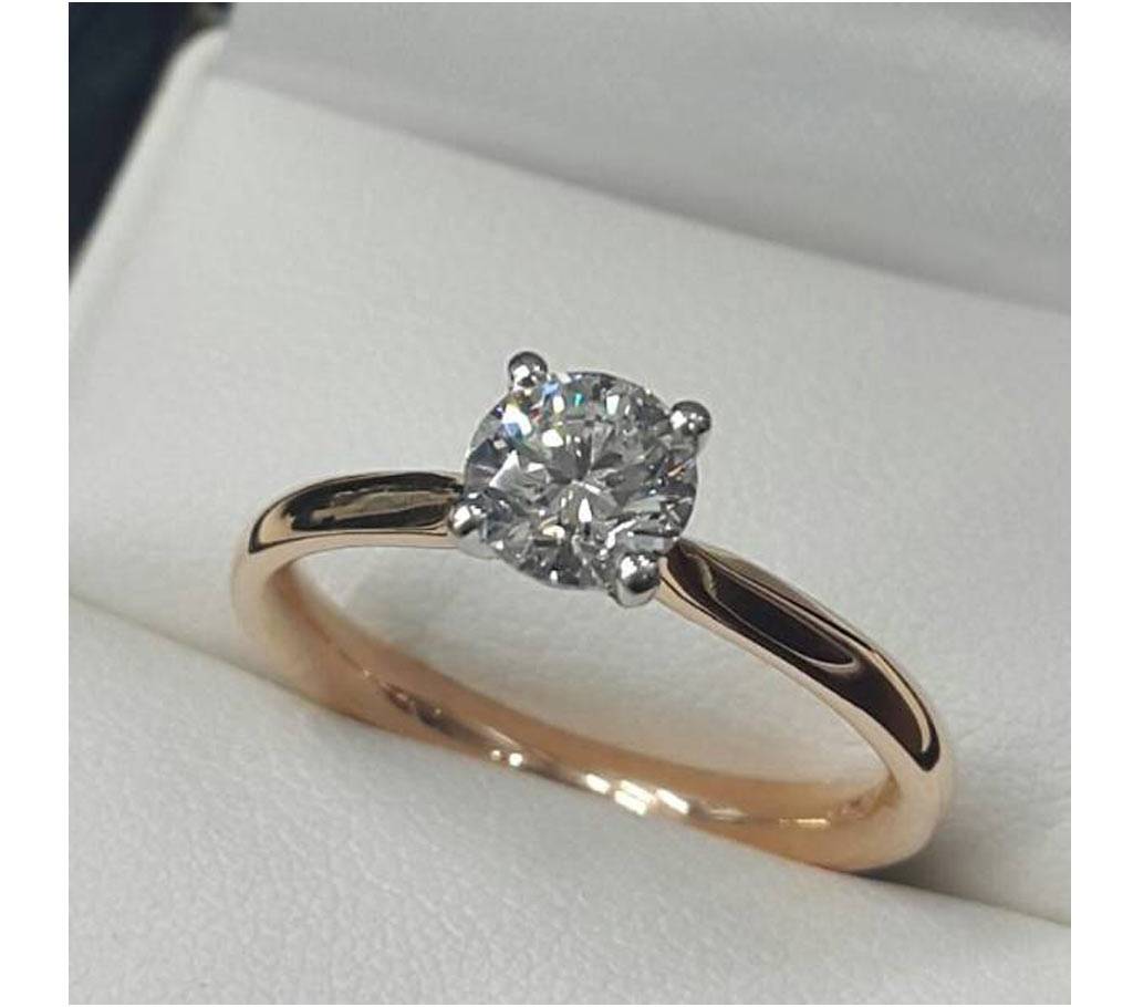Rose silver Plated Fashion Design finger Ring বাংলাদেশ - 614603