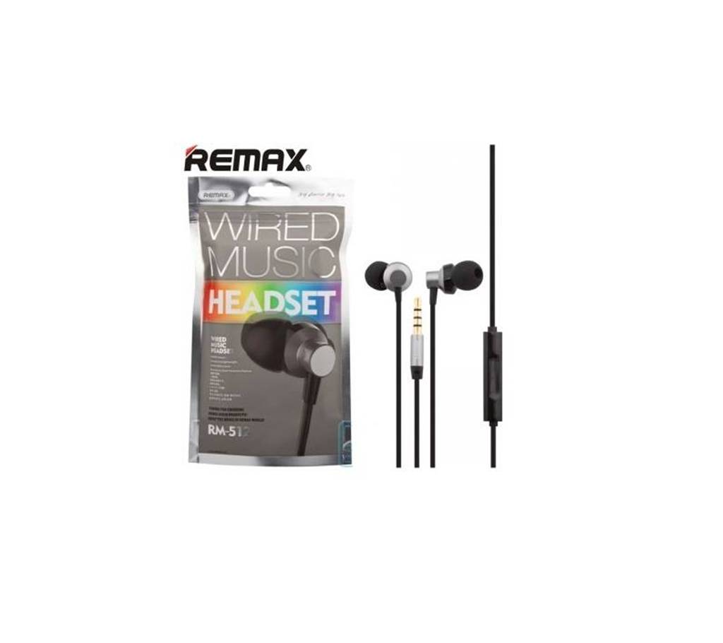 REMAX Wired Music Earphone Heavy Bass In-ear ইয়ার ফোন বাংলাদেশ - 766425