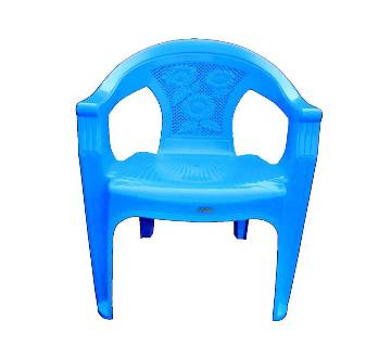 HAMKO HPF01-07 Plastic Garden Super Chair -SM Blue