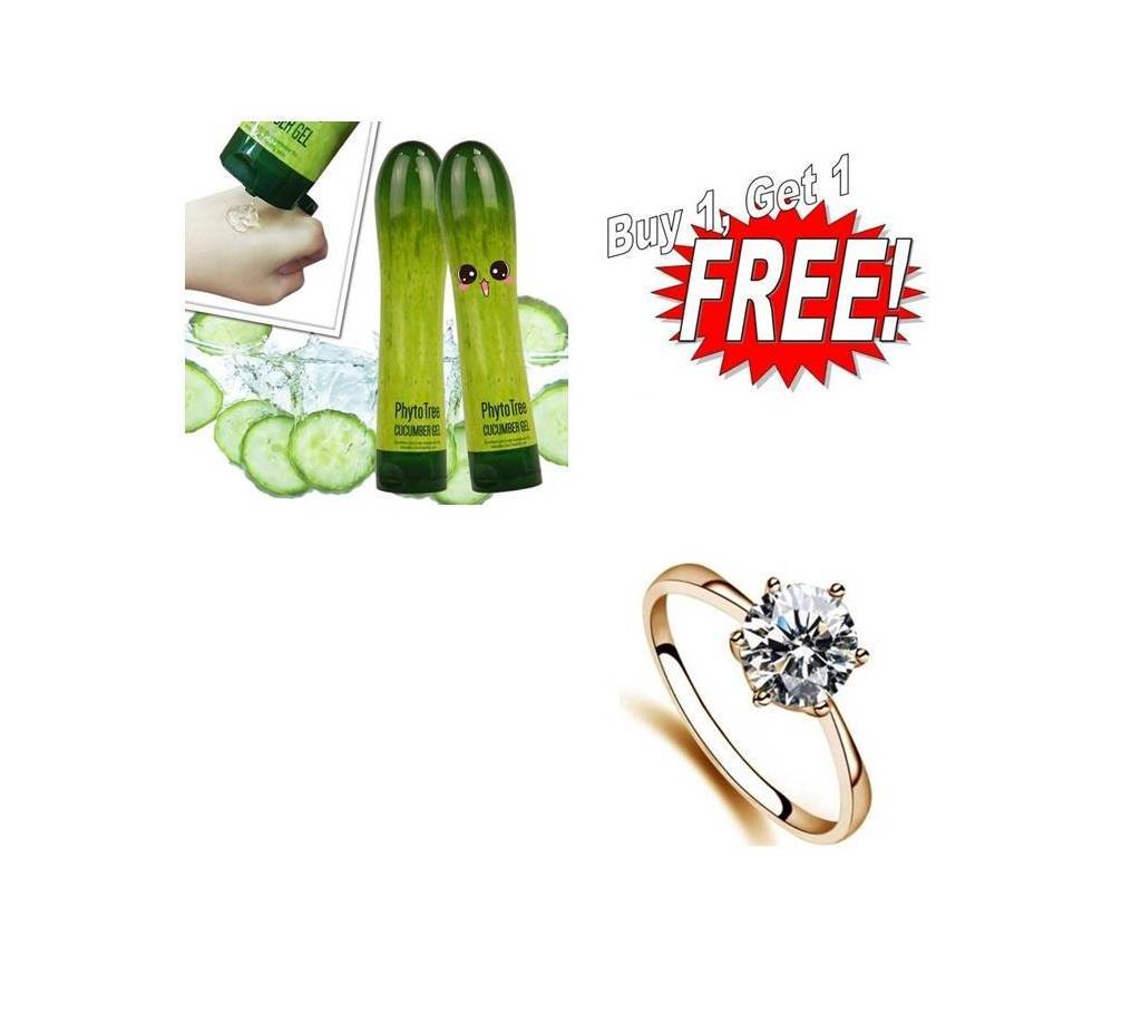 Buy One Phyto Tree Cucumber Gel 250ml & Get One Finger Ring Free বাংলাদেশ - 675461