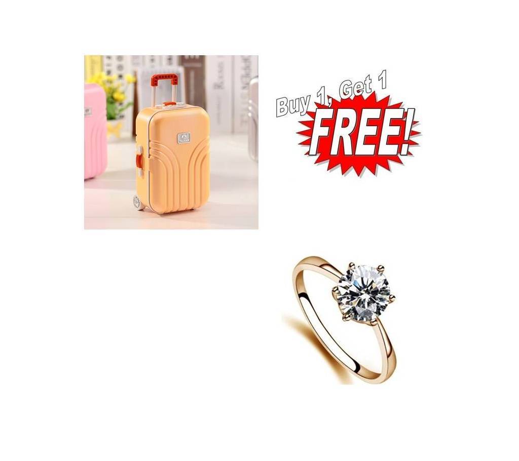 Buy One Musical Jewelry Box & Get One Finger Ring Free বাংলাদেশ - 675463