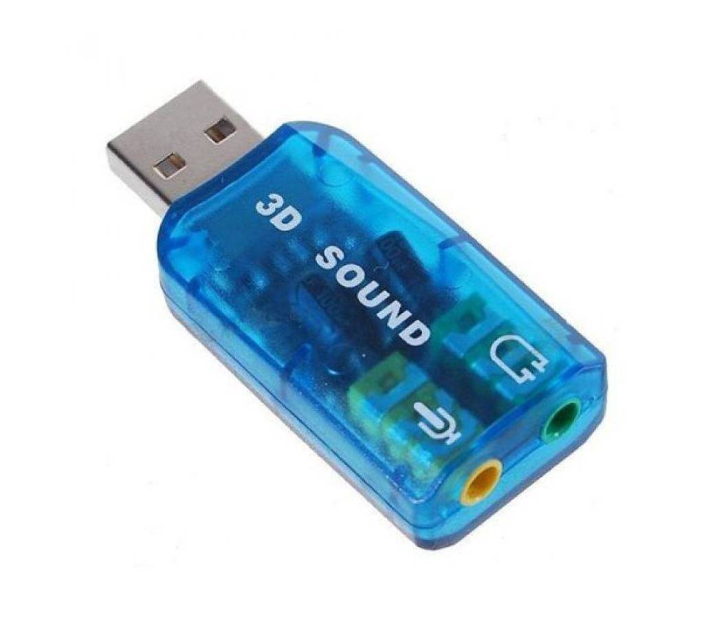 3D USB সাউন্ড কার্ড অ্যাডাপ্টর বাংলাদেশ - 832092