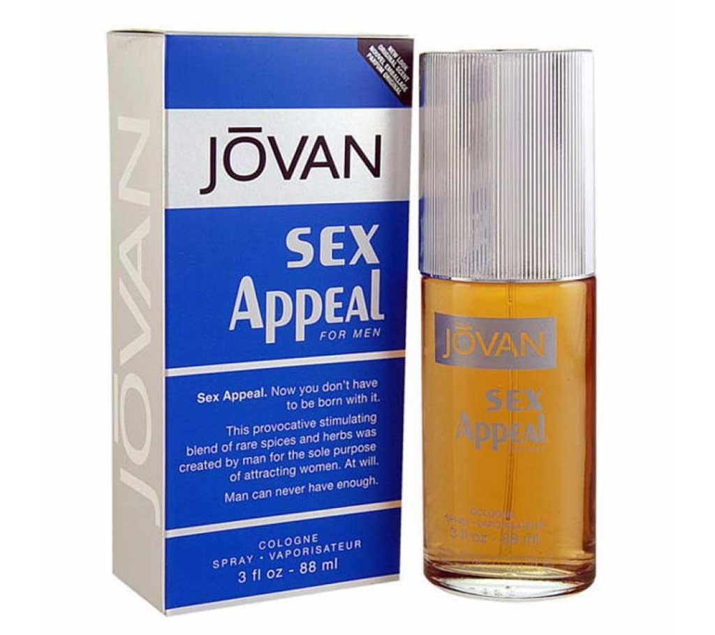 Jovan Sex Appeal Cologne Spray ফর মেন-৮৮মিলি. বাংলাদেশ - 421490