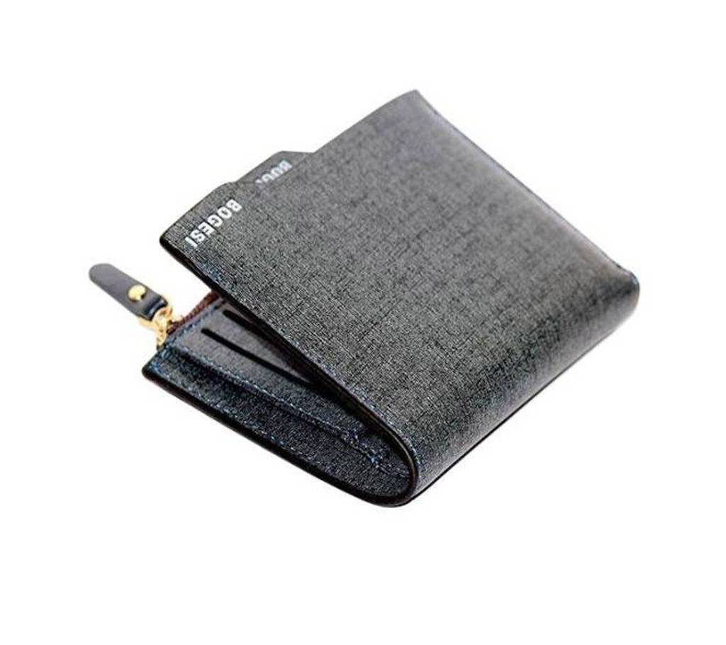 Black Bogesi Leather Wallet For Men বাংলাদেশ - 616596