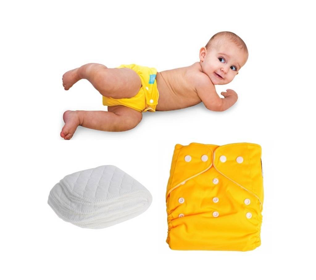 One Size Pocket Cloth Diaper Washable Reusable বাংলাদেশ - 642708