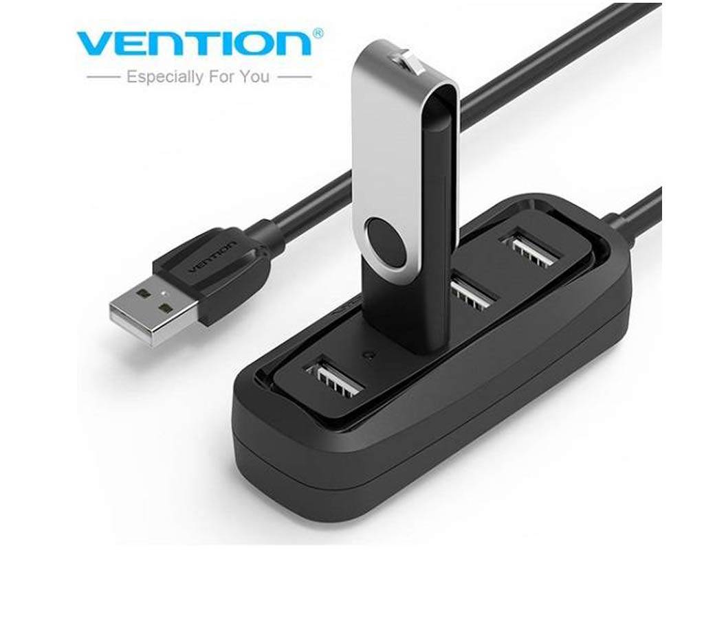 VENTION হাই স্পীড 4 পোর্ট USB 2.0 HUB বাংলাদেশ - 611133