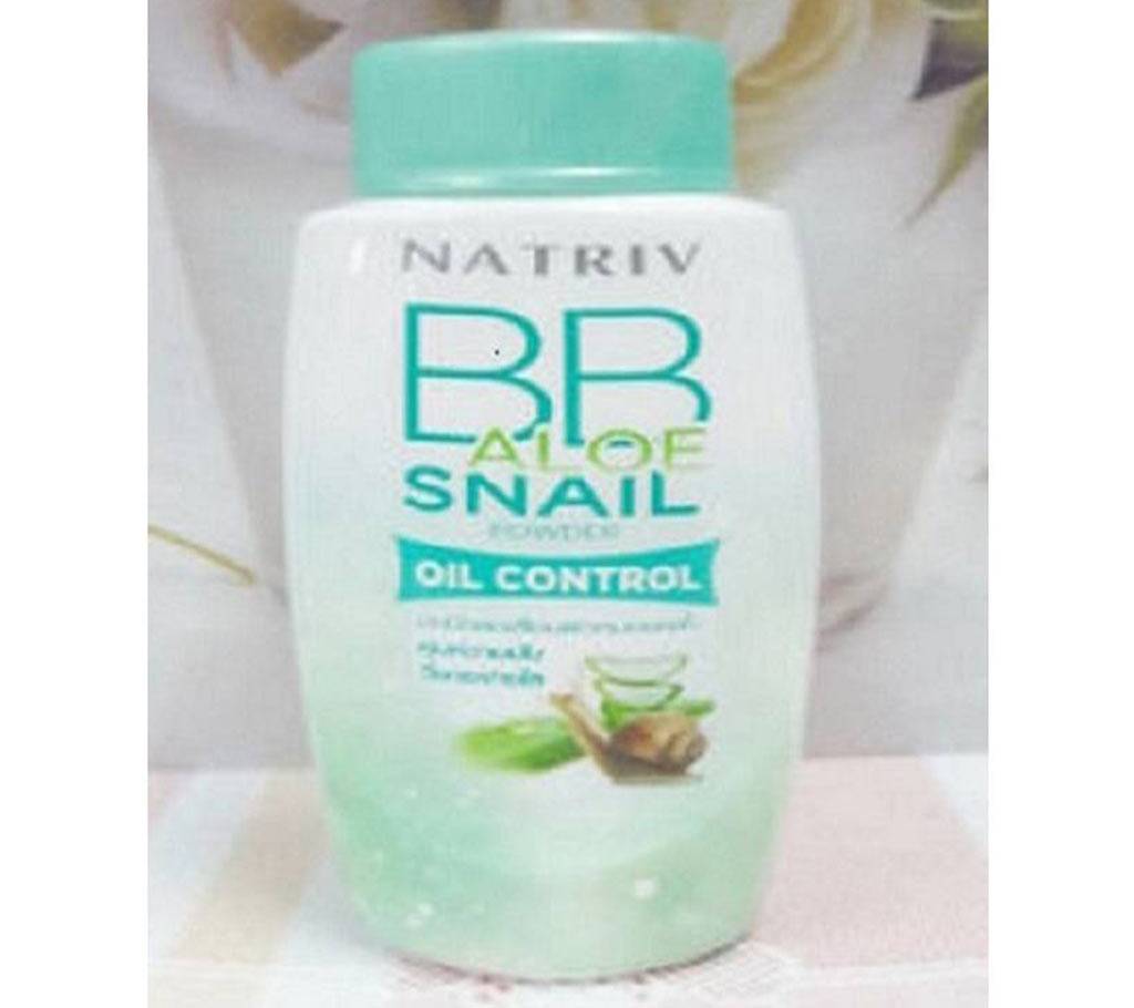 Natriv Bb Oil Control Powder Aloe Snail For Face + Body Concealed Skin Dull 40g Thailand বাংলাদেশ - 772684