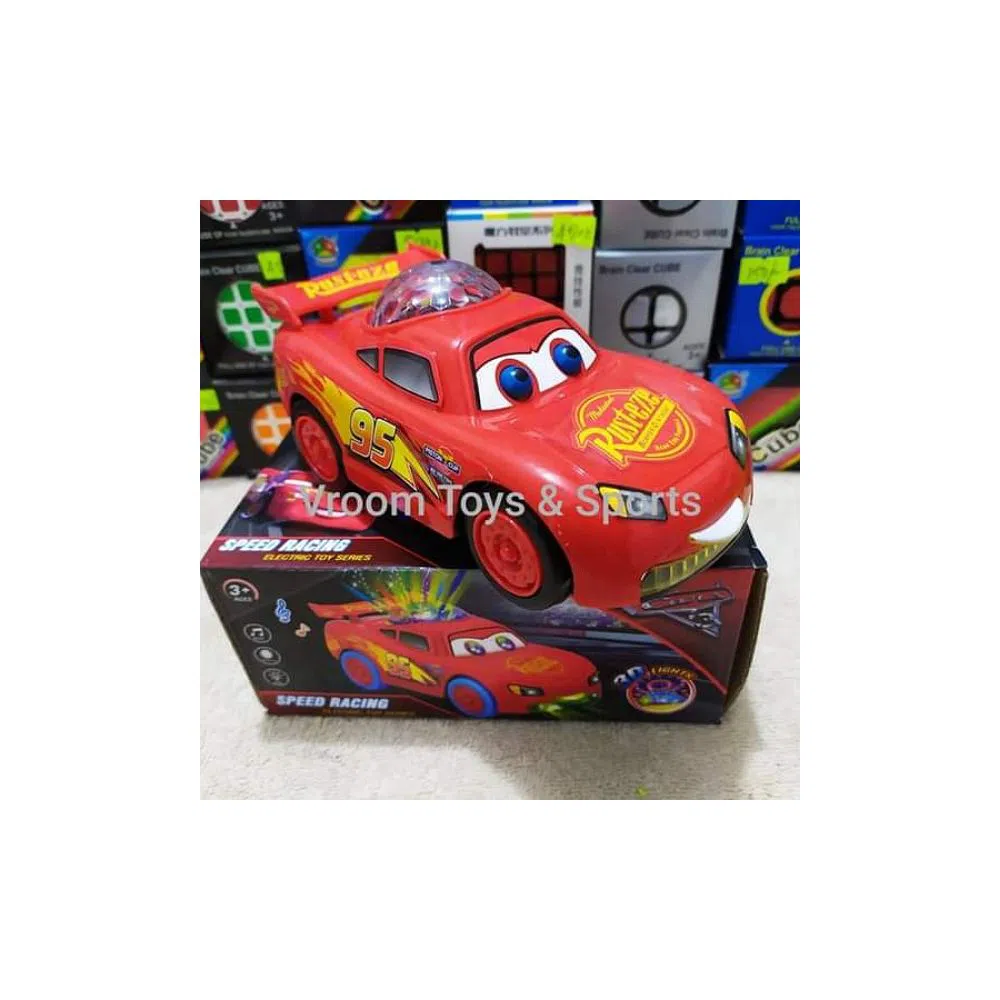 3D Cars Toy for Kids with Lights Music 