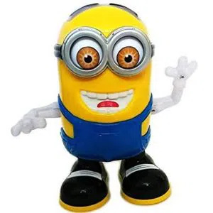 Dancing minion with music and flashing lights (multi-color)- Multi color