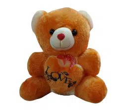 Woolen Teddy Bear For Kids - Sandy Brown