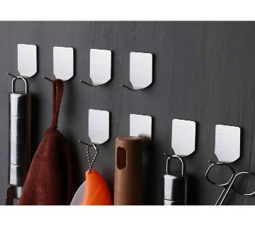 Stainless Steel Holder Hook Hanger Hooks (3Pcs)
