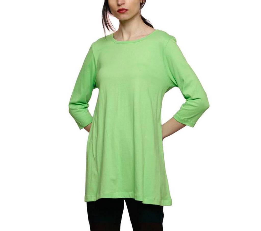 Clifton Women's Branded Comfortable টিউনিক টপ - Green Apple বাংলাদেশ - 617850