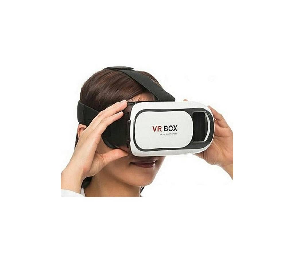 VR BOX 2.0 Virtual Reality Headset - White বাংলাদেশ - 746788
