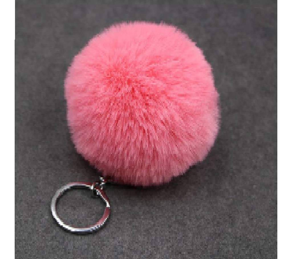 Mini Fluffy Rabbit Fur Ball Key Ring বাংলাদেশ - 682671