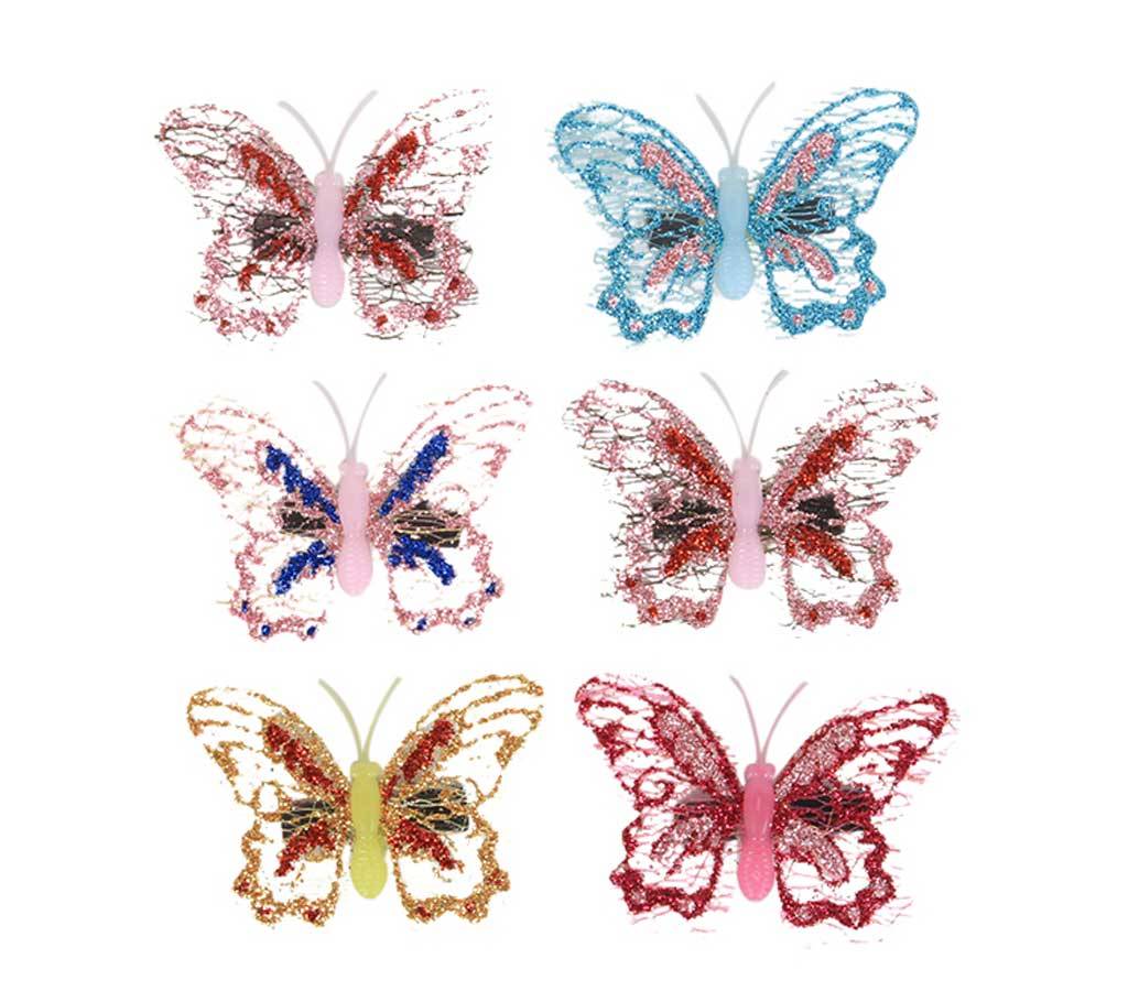 Multi Color Butterfly Hair Clip বাংলাদেশ - 635333
