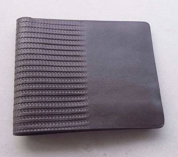 Gents regular shaped leather wallet 