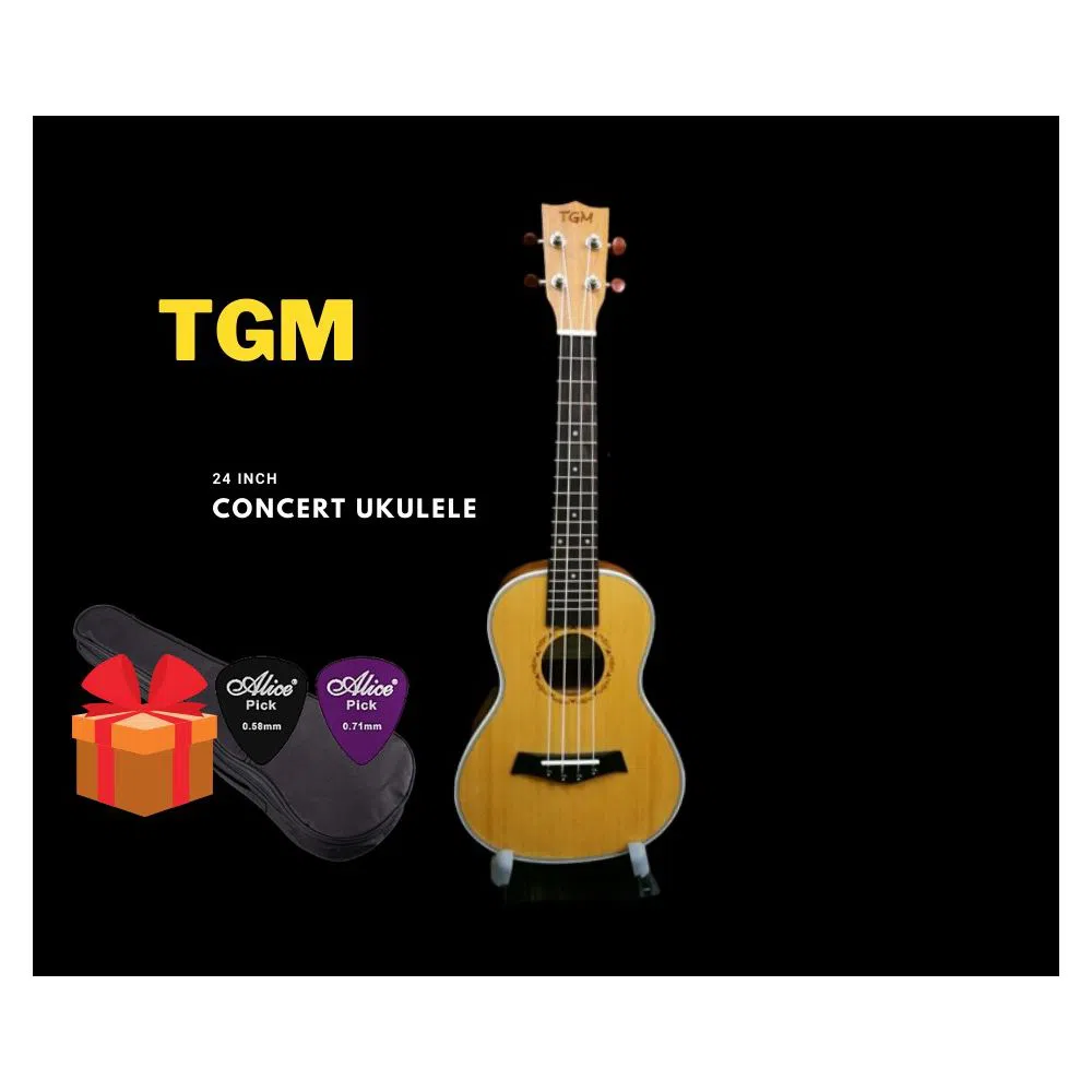 TGM 24 Inch Concert Ukulele-New Edition