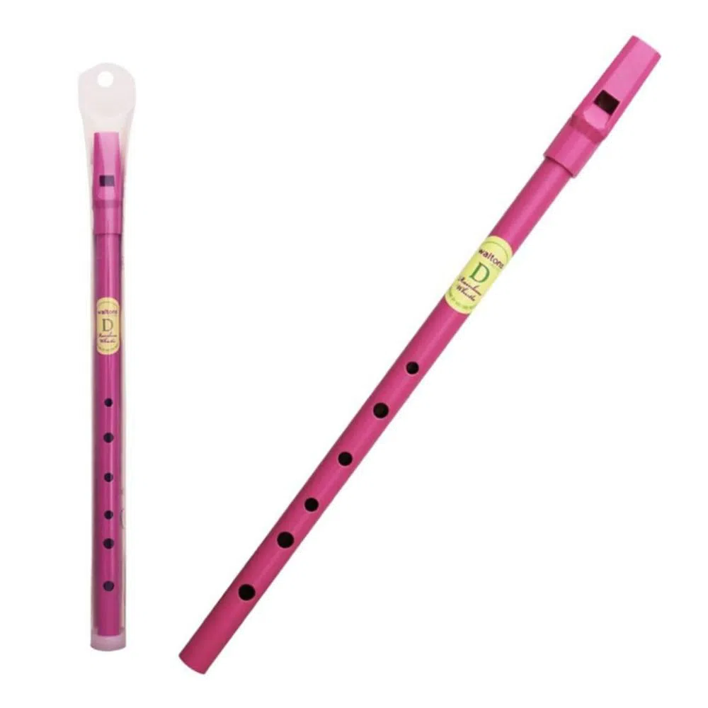 Waltons Deluxe D PINK Whistle - From Dublin