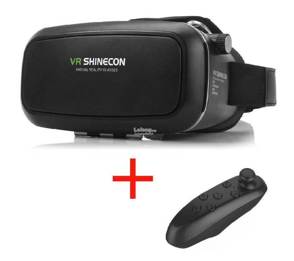Shinecon Version 2 VR বক্স উইথ VR রিমোট বাংলাদেশ - 687945