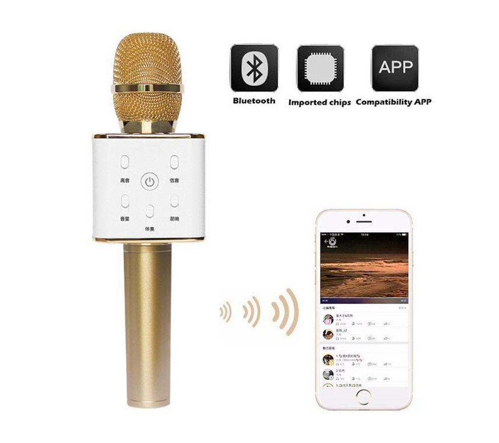 TUXUN Q7 Karaoke Wireless Bluetooth Microphone 464694 buy from E