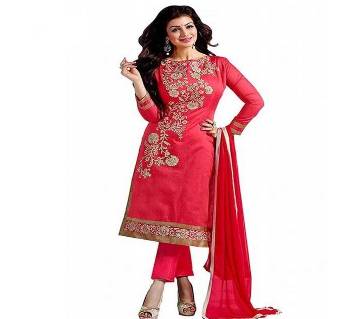 Unstitched Block Printed Cotton Salwar Kameez (Copy)
