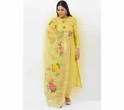 Weeding Unstitched Three Piece Collection soft Georgette Embroidery Salwar Kameez Party dress for Women