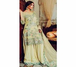Weeding Unstitched Three Piece Collection soft Georgette Embroidery Salwar Kameez Party dress for Women