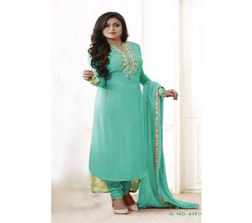 Unstitched Georgette Skin Printed Salwar Kameez
