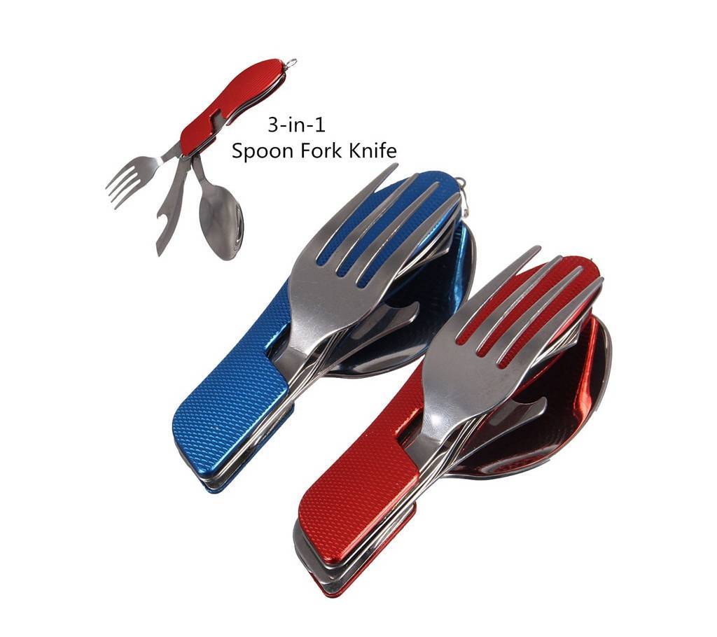 Fork Spoon মাল্টি টুল - Red বাংলাদেশ - 675466