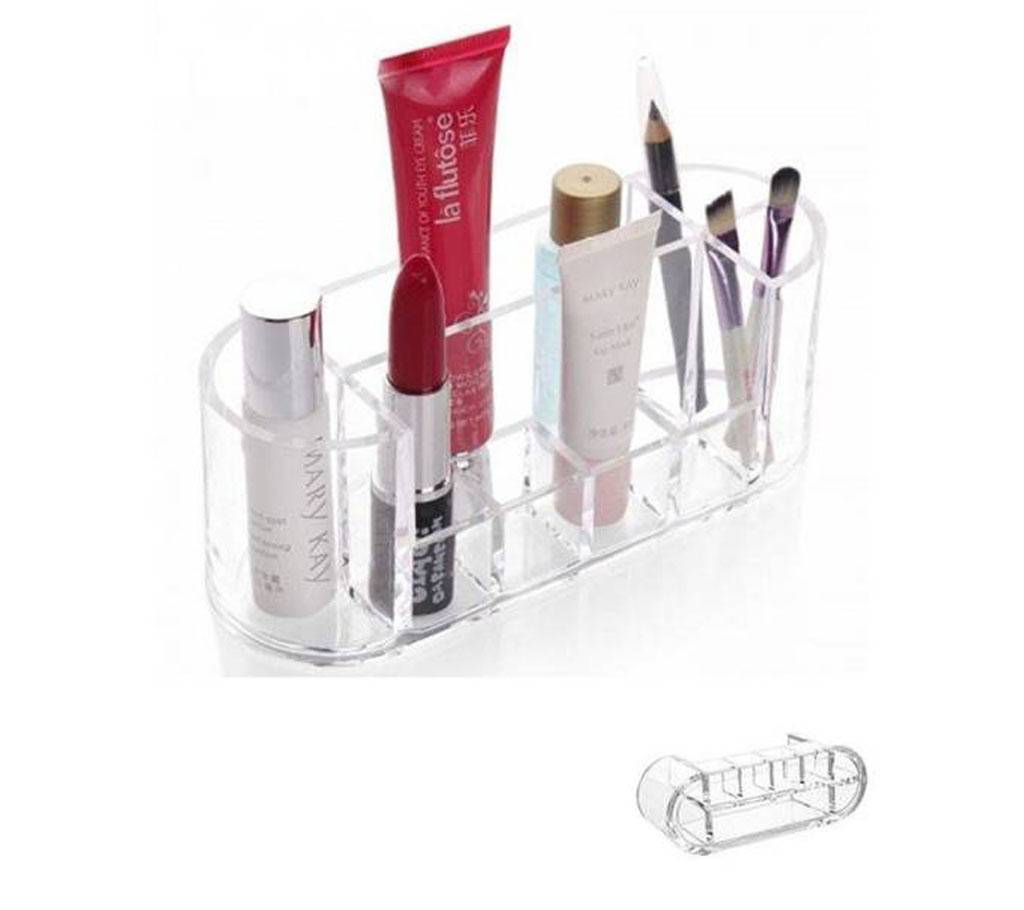 Oval Shape cosmetics holder - Acrylic বাংলাদেশ - 612787