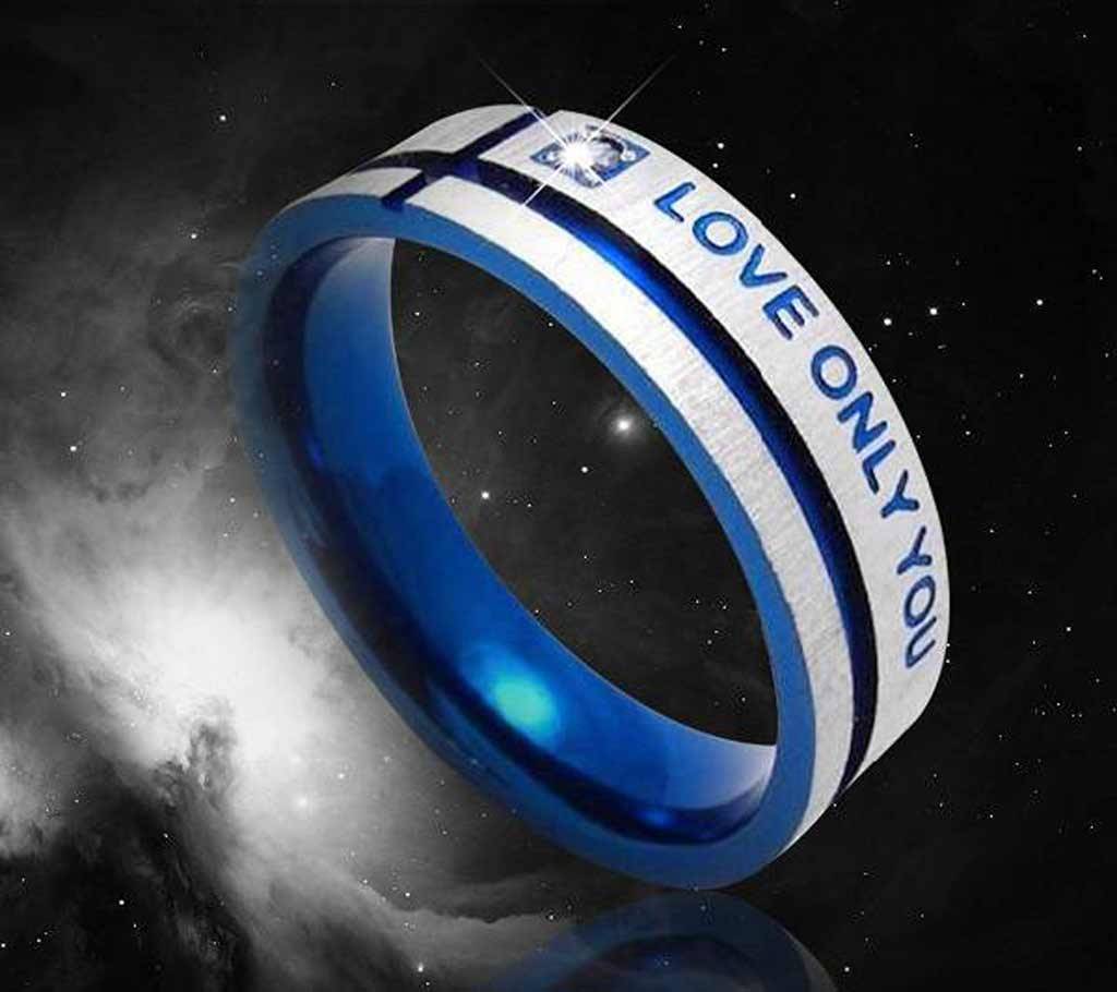 Blue Zircon Finger Ring বাংলাদেশ - 614501