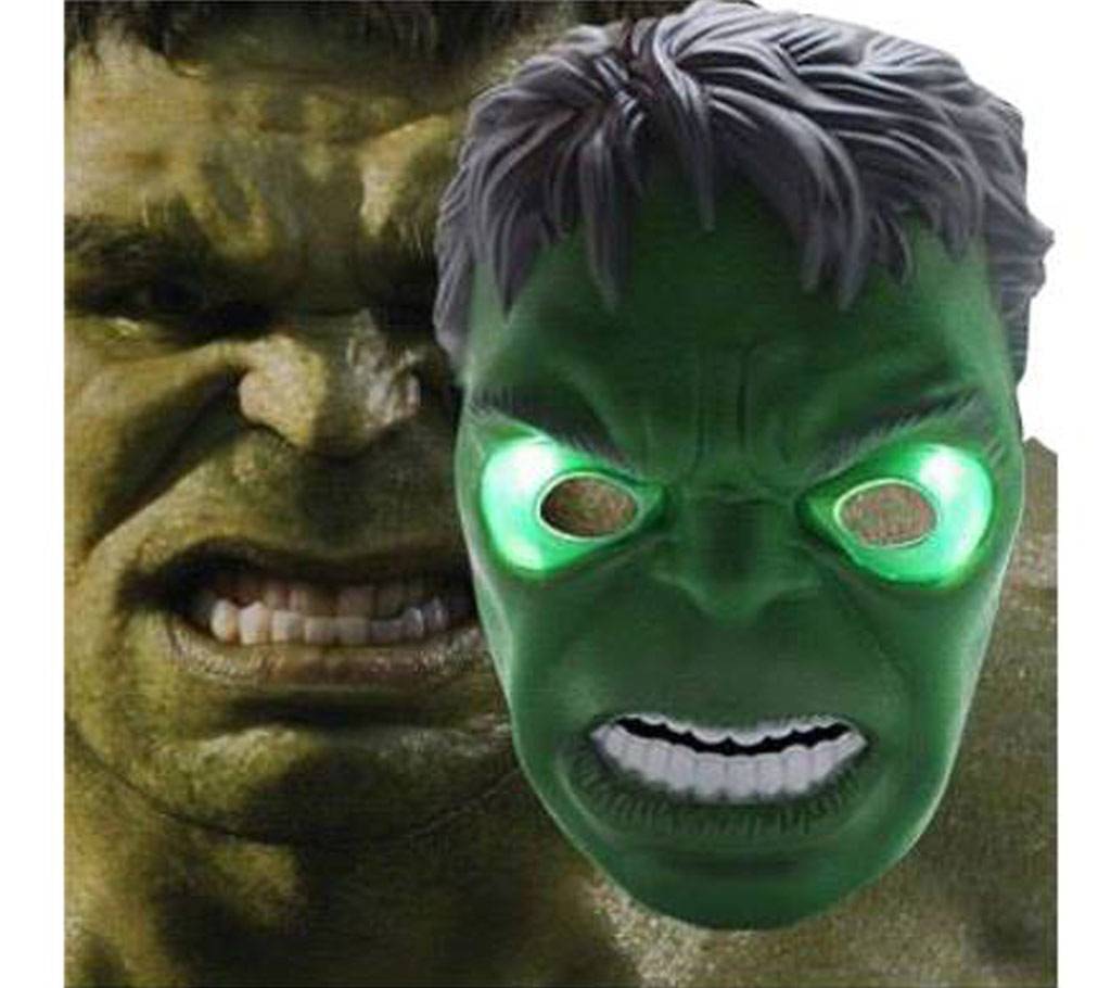 Avengers Series LED Hulk মাস্ক বাংলাদেশ - 573869
