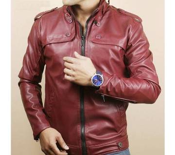 Full Artificial Leather Jacket For Men