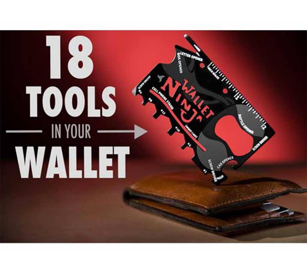 Wallet Ninja 18 in 1 টুলস বাংলাদেশ - 578282