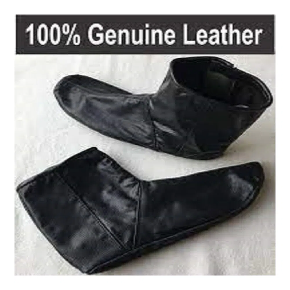 Zipper VERA Leather Socks for Men & Woman