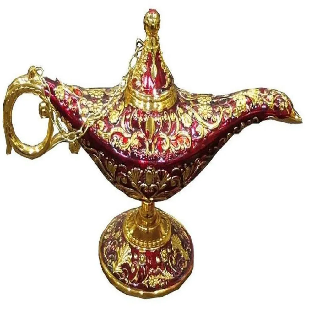 Aladin magic lamp showpiece
