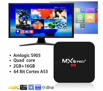 MXQ PRO PLUS 4K অ্যান্ড্রয়েড স্মার্ট TV বক্স