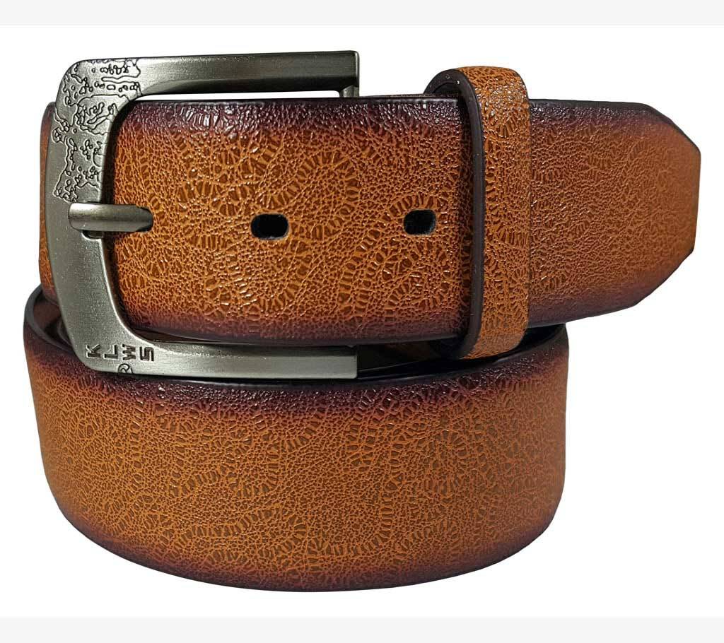 Dark Brown Genuine Lather Belt for Men বাংলাদেশ - 877110