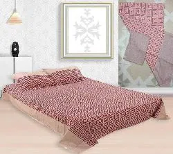 Bed Sheet Cotton 1 pics & Pillow Cover 2 pics