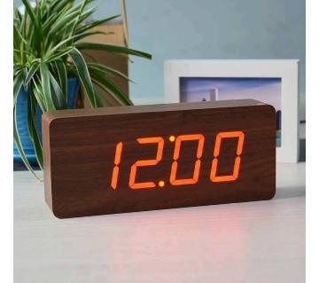 Wooden Table Clock 