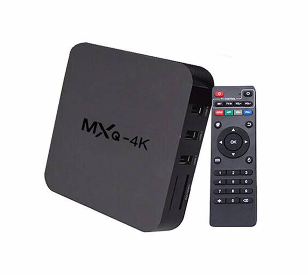 MXQ 4K স্মার্ট TV বক্স-ব্ল্যাক বাংলাদেশ - 484347