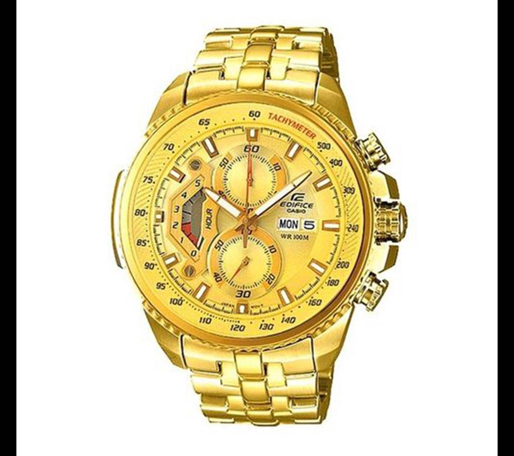 Casio Golden Stainless Steel Wrist Watch For Men বাংলাদেশ - 629114