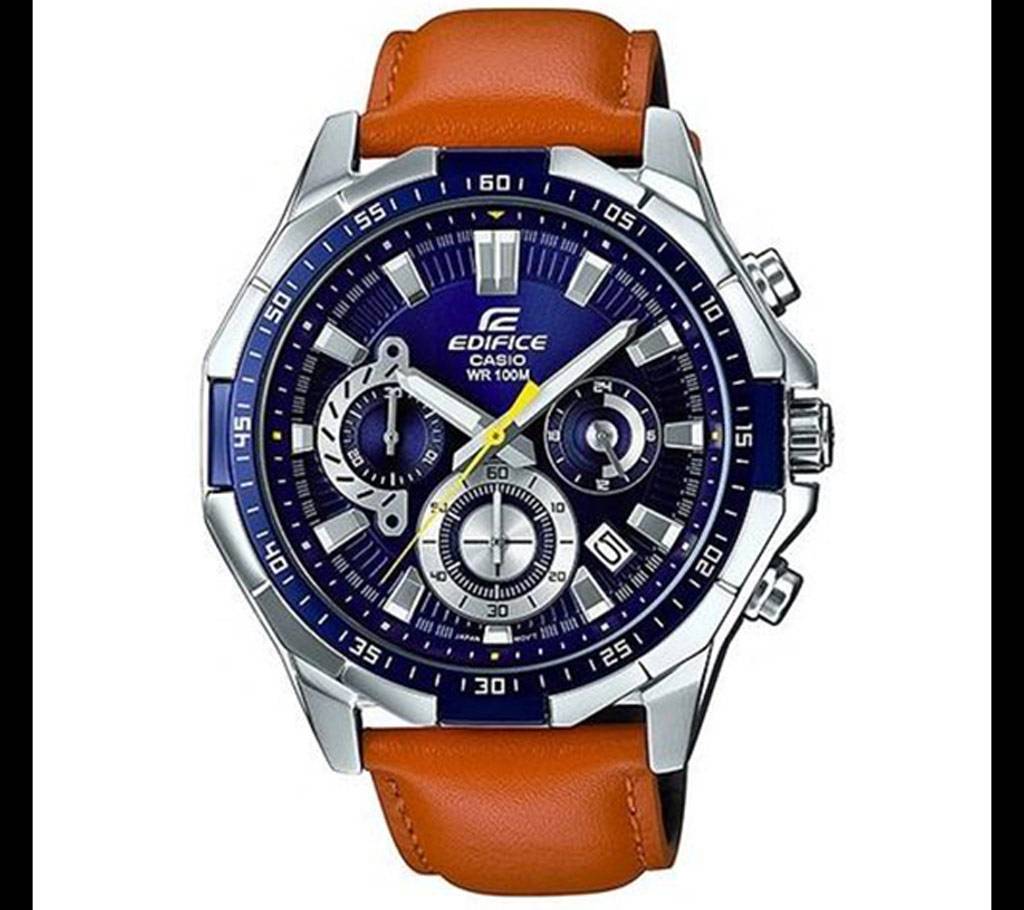 Casio Brown PU Leather Wrist Watch For Men বাংলাদেশ - 629127