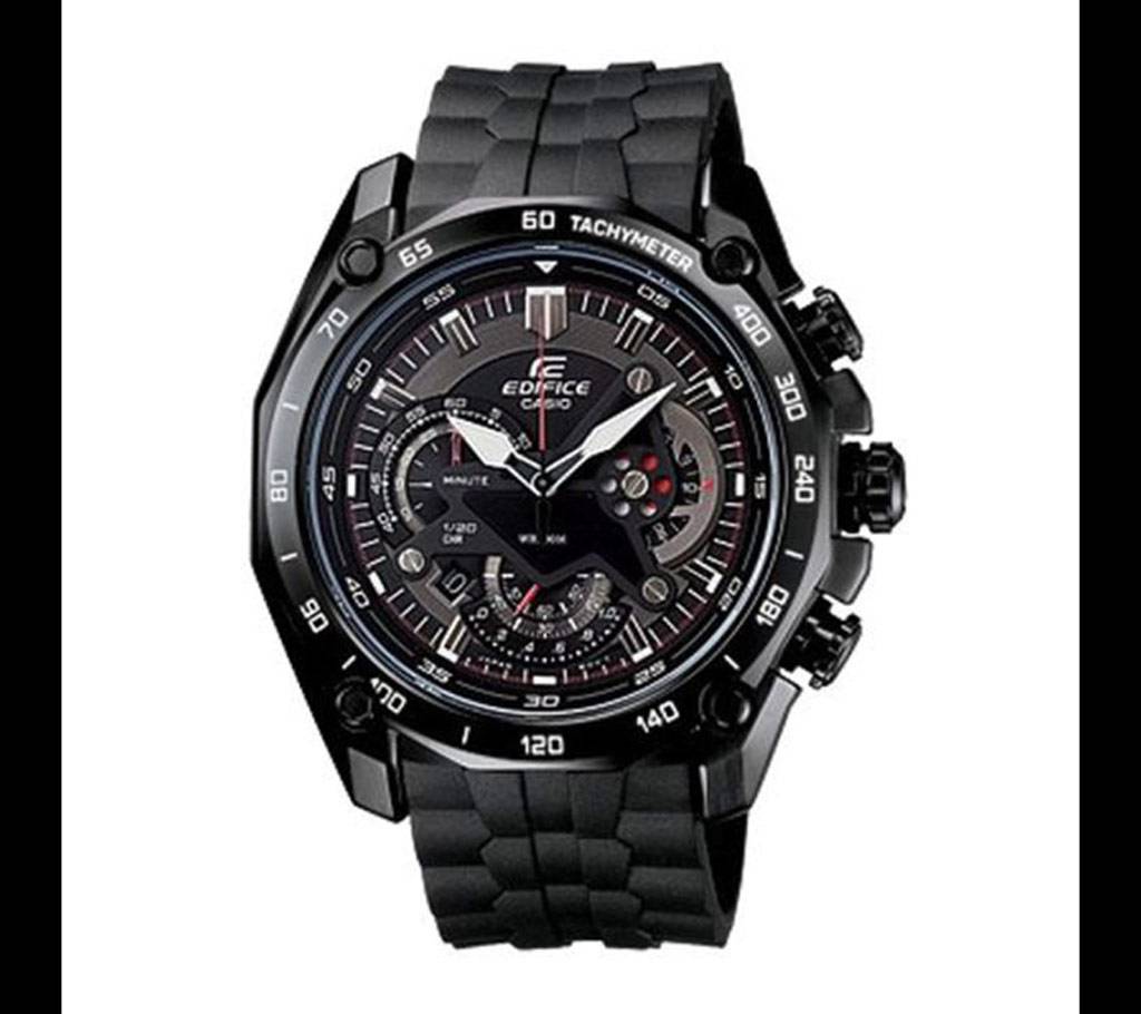 Casio Black Stainless Steel Silicon Ball Watch বাংলাদেশ - 629152
