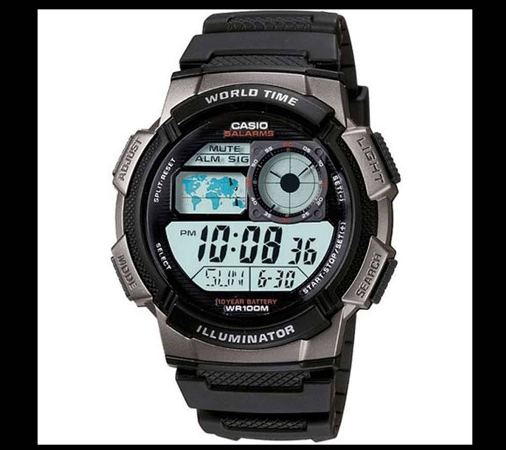 Casio AE-1000W-1BV-Silicon-Digital Watch for Men বাংলাদেশ - 629864