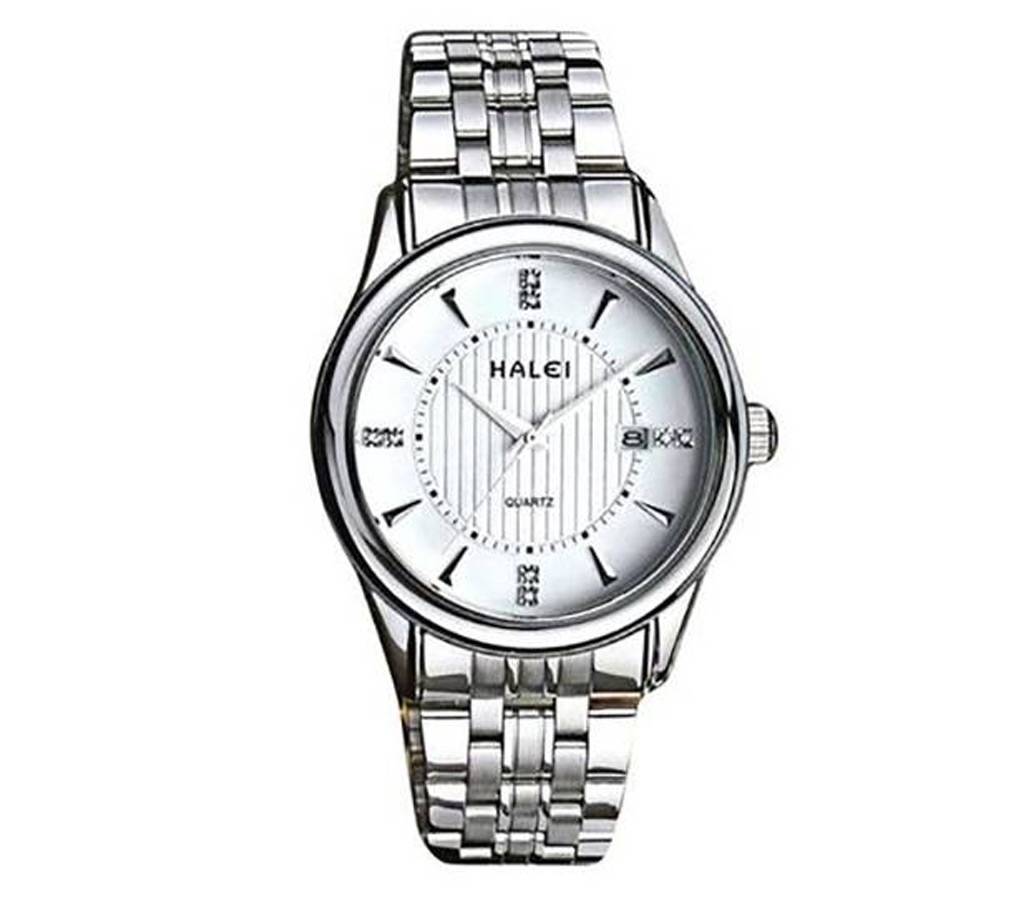 Halei 1001 - Stainless Steel Wrist Watch For Men বাংলাদেশ - 625221