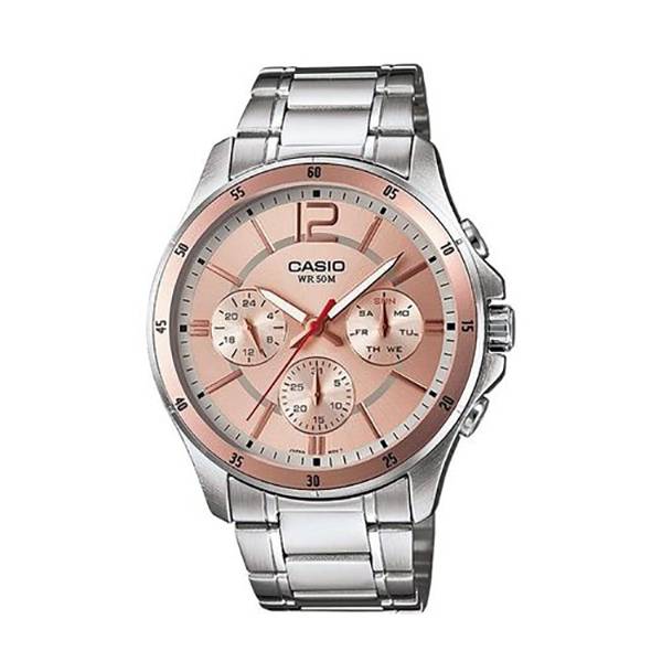 Casio MTP-1374D-9AVDF Stainless Steel Wrist Watch বাংলাদেশ - 625254