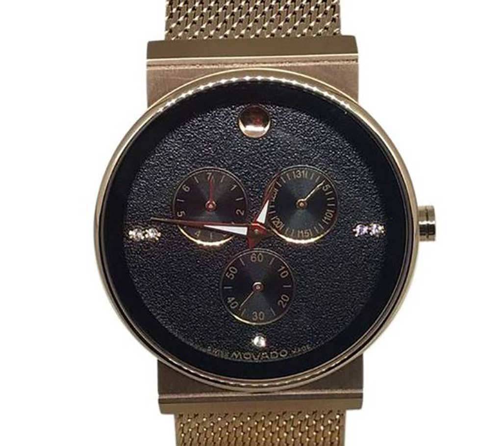 Movado 0998M Stainless Steel Wrist Watch-RoseGold বাংলাদেশ - 625256