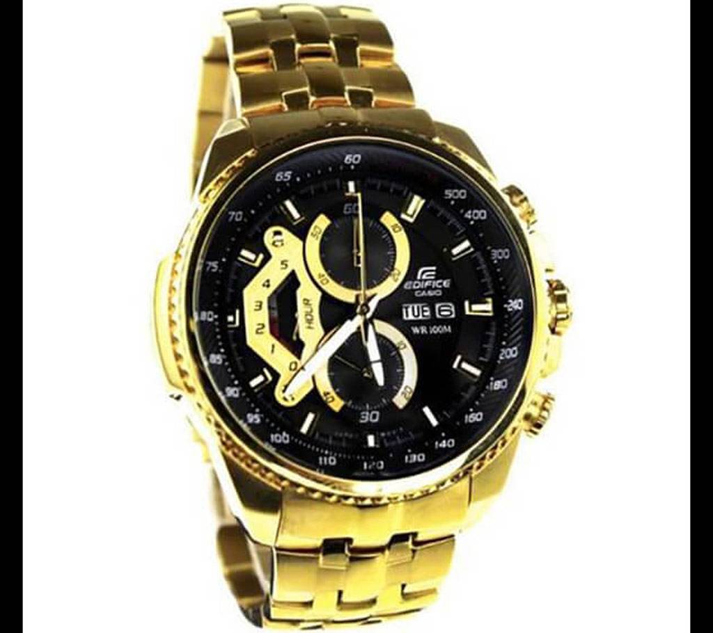 Casio Golden Stainless Steel Wrist Watch For Men বাংলাদেশ - 628245