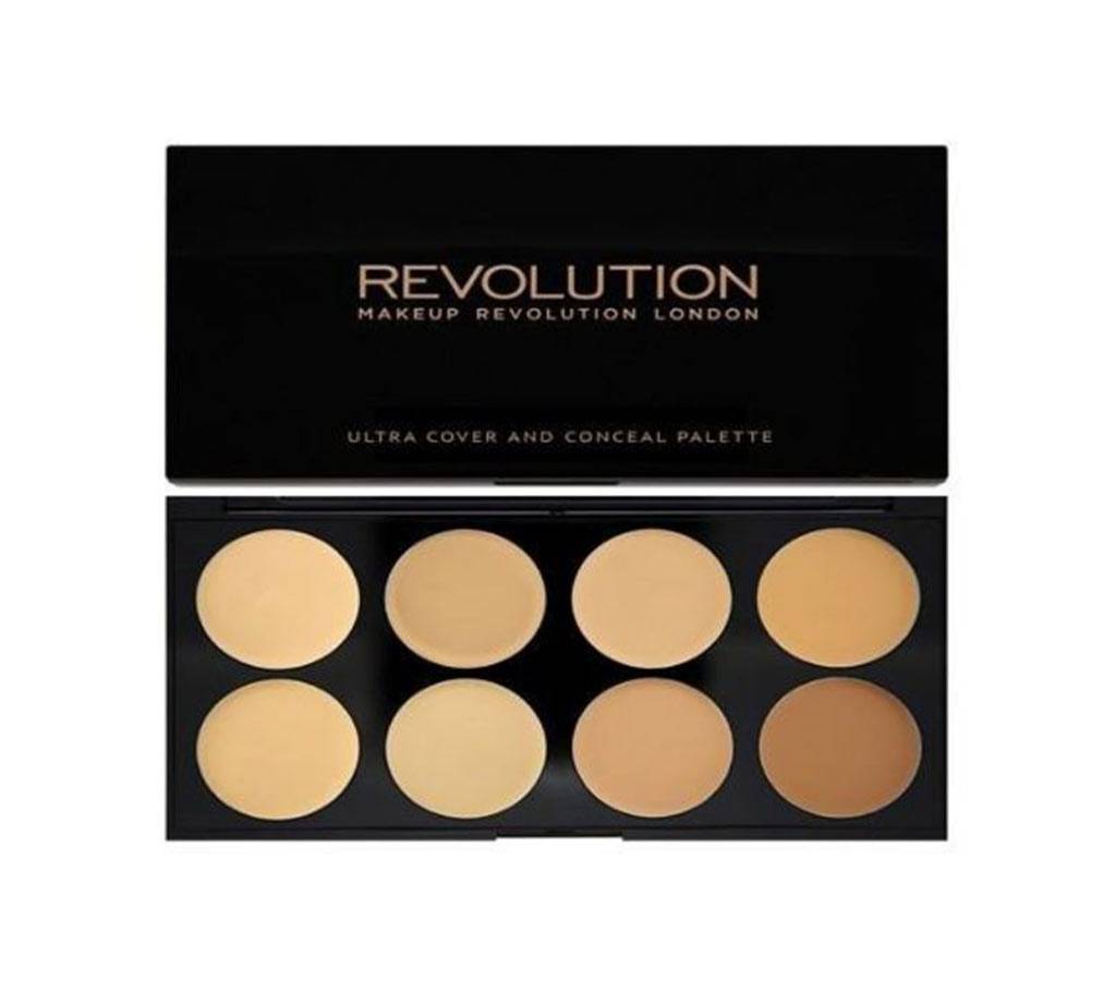 Makeup Revolution Ultra Cover And কনসিলার প্লেট লাইট - Medium UK বাংলাদেশ - 919908